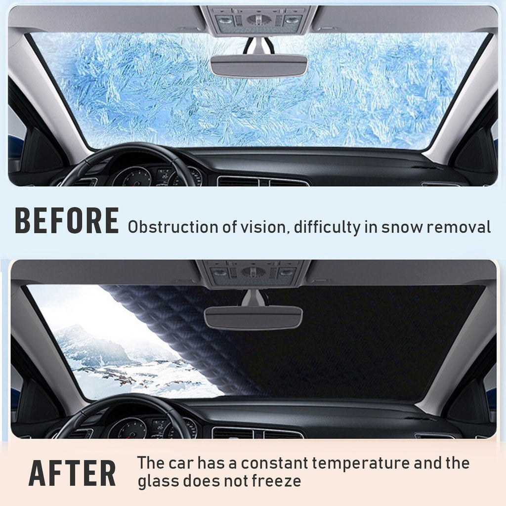 Universal Car Windshield Snow Cover Magnetic Winter Ice Frost Guard Protector