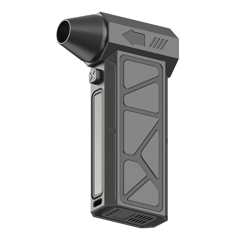 Compressed Air Duster, 130000RPM Handheld Car Vacuum-Air Blower& Pump, 4 Gear Adjustable Electric Air Duster Keyboard Duster With LED Light- Blower