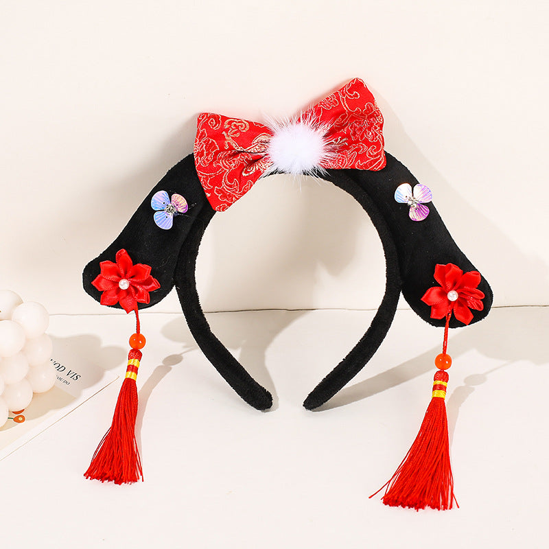 Princess Hair Accessories Tassel Headband