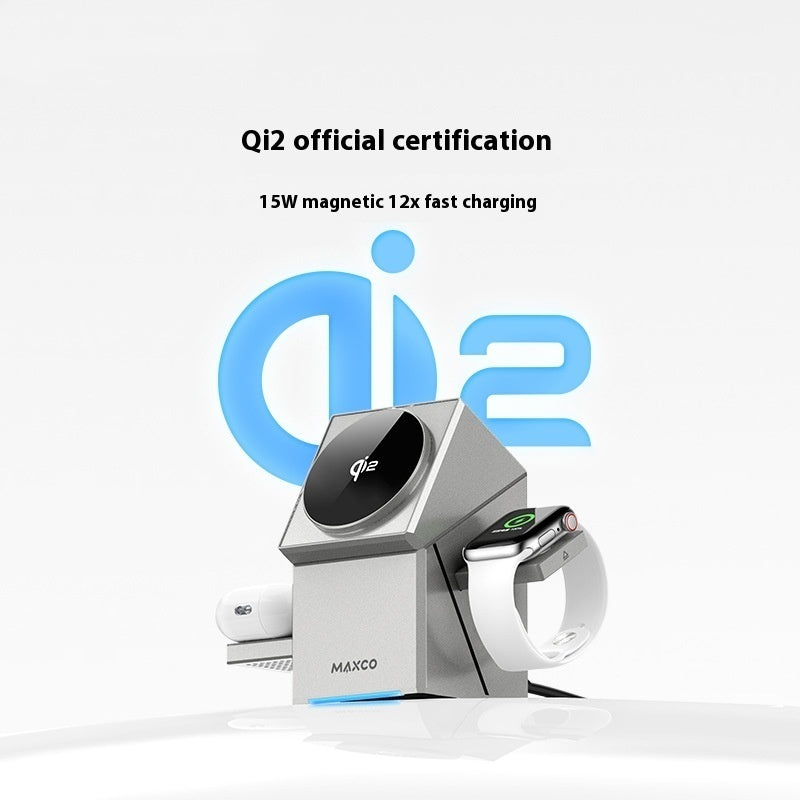 Qi2 Protocol Magnetic Touch Rotating Wireless Charger – The Next Generation of Fast Magnetic Charging