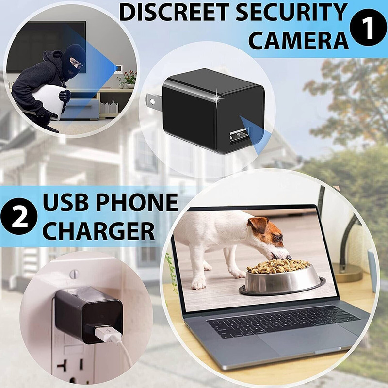 Mini Hidden Camera Home Security Nanny Cam Full HD 1080P DVR Night