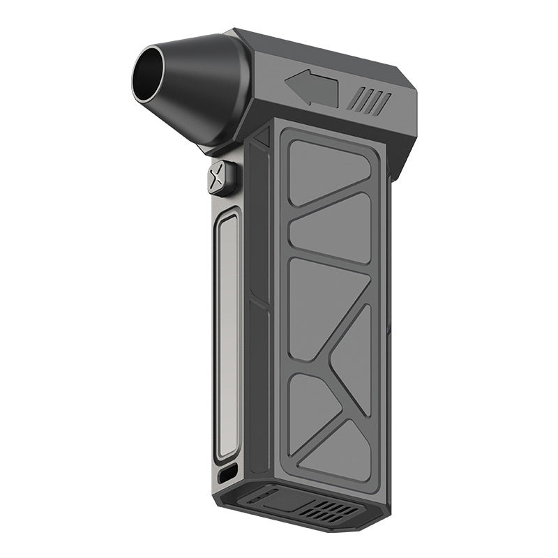 Compressed Air Duster, 130000RPM Handheld Car Vacuum-Air Blower& Pump, 4 Gear Adjustable Electric Air Duster Keyboard Duster With LED Light- Blower