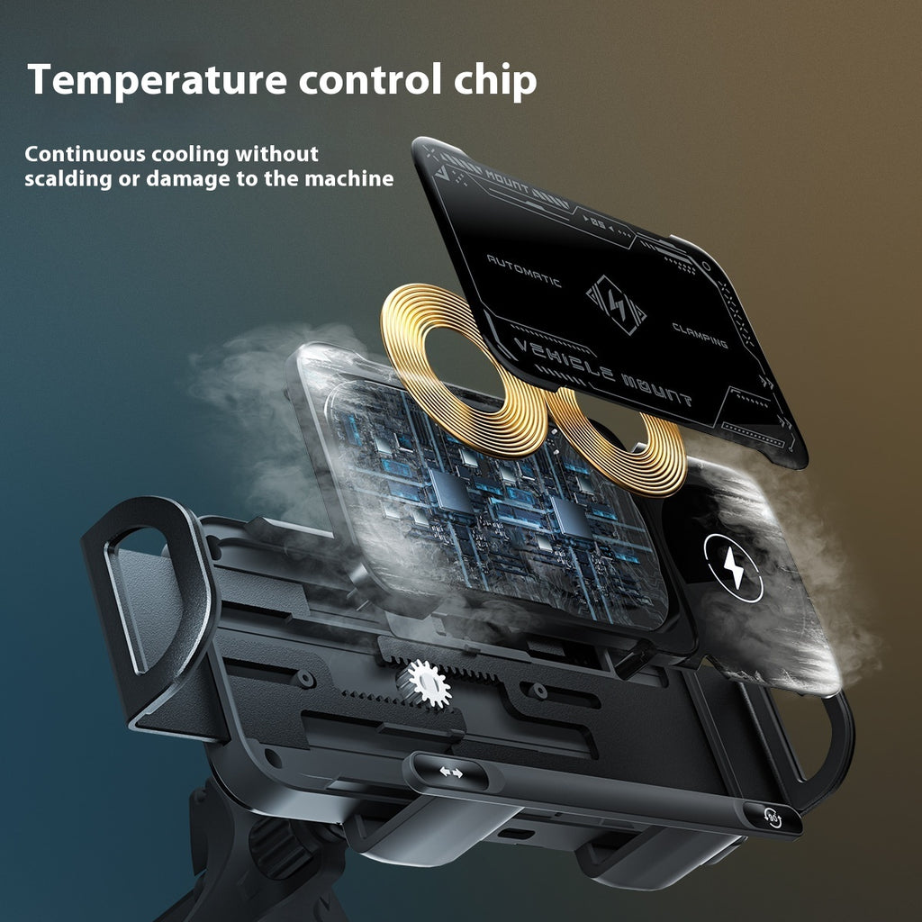 Wireless Charger Double-line Folding Mobile Phone Bracket