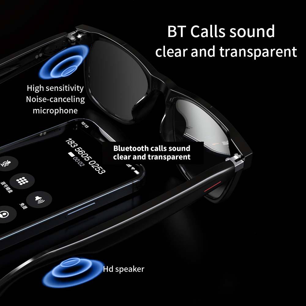 SENBONO E13 Smart Glasses – Hands-Free Calls, Music & Eye Protection
