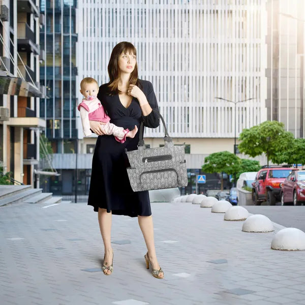 8PCS Baby Diaper Bag Set – The Ultimate All-in-One Solution for Mom & Dad