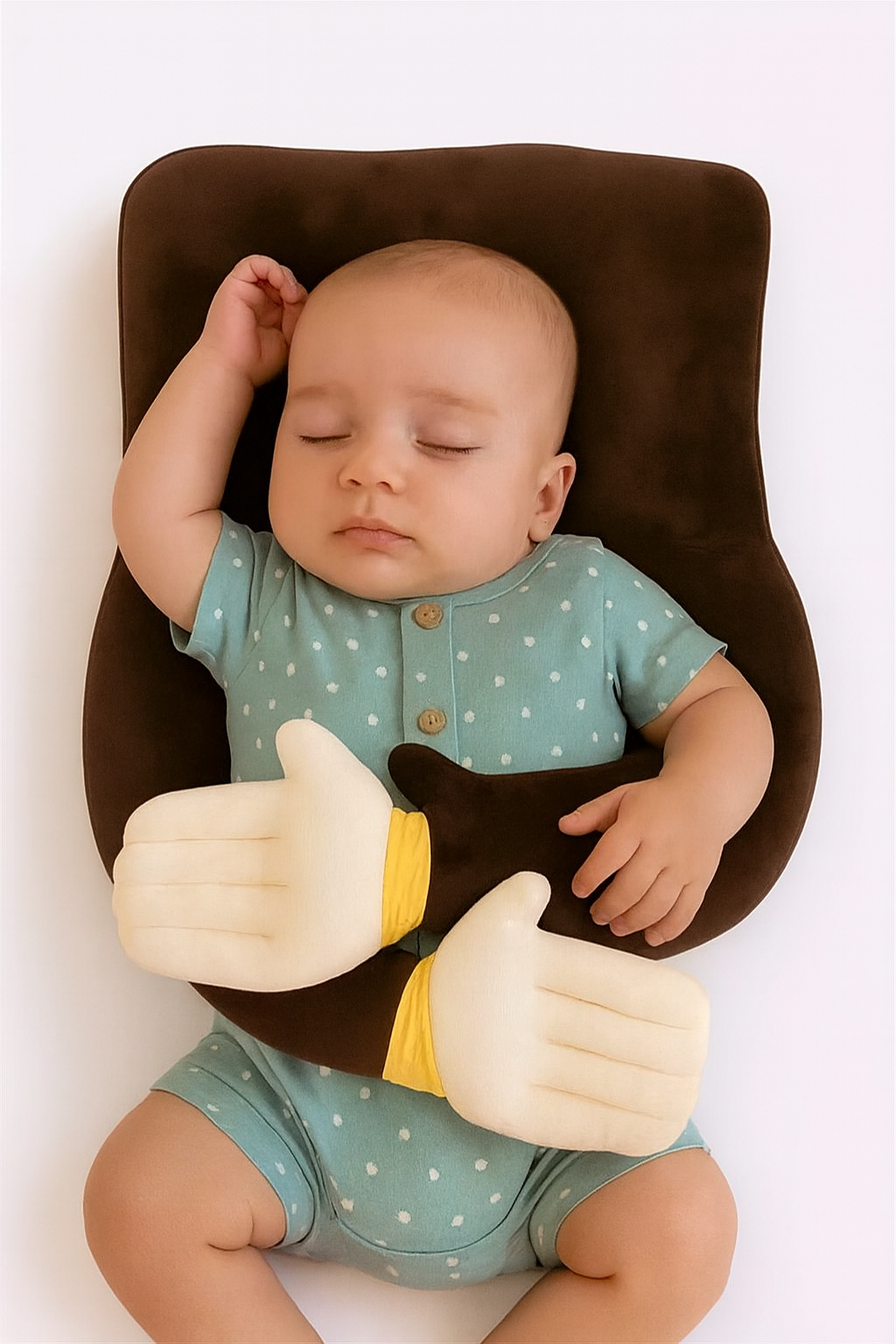 Baby Hug Cushion – Plush Arms Design